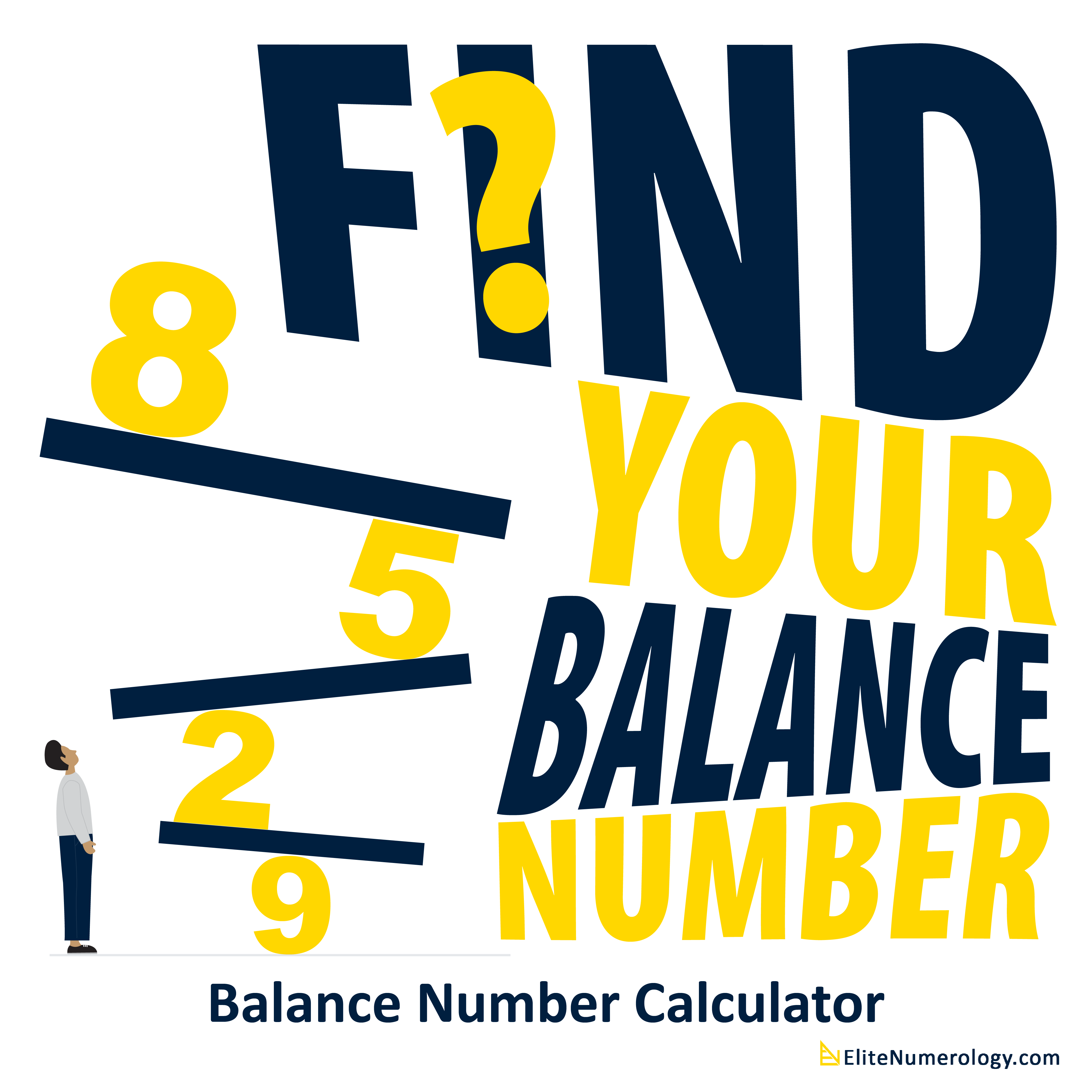 Numerology Calculator to find your Balance Number