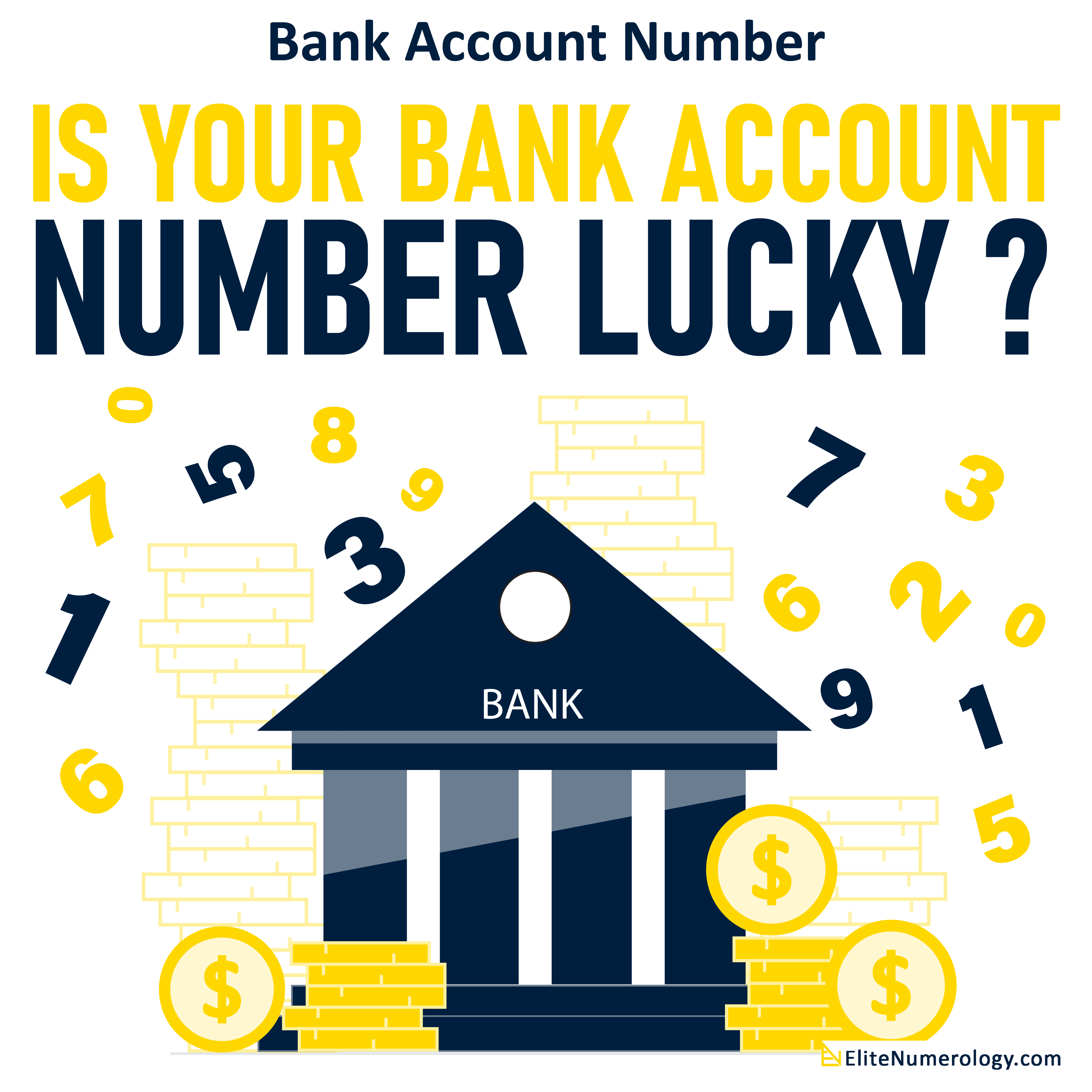 Find if your Bank account Number is Lucky for you?